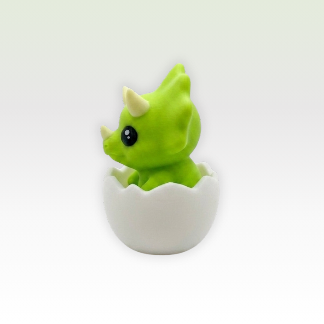 Clicker Triceratops Cascarón