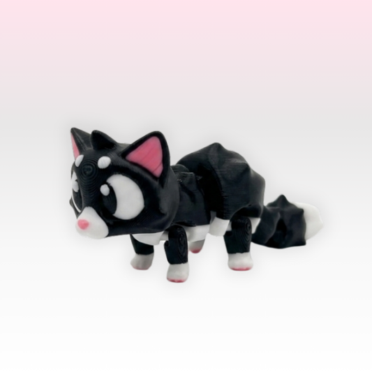 Flexi Gatito Tuxedo