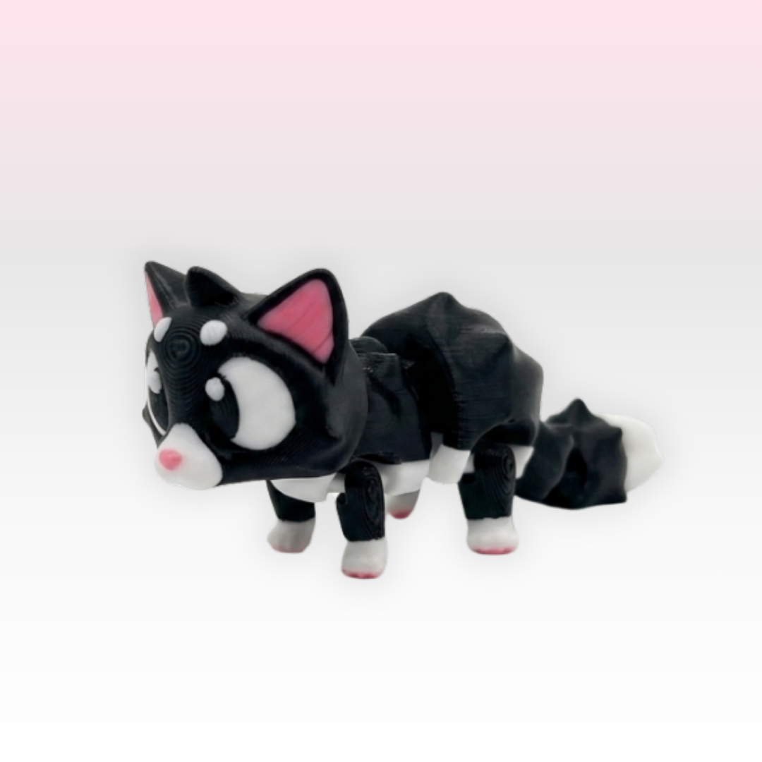 Flexi Gatito Tuxedo