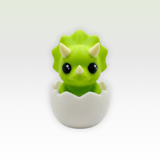 Clicker Triceratops Cascarón