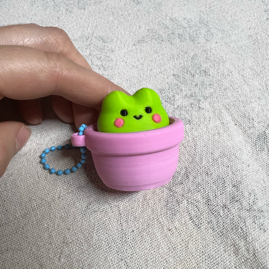 Clicker Ranita Macetero
