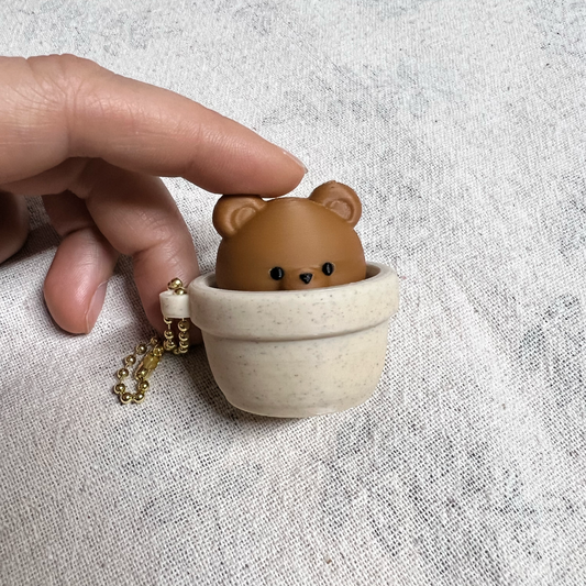 Clicker Osito Macetero