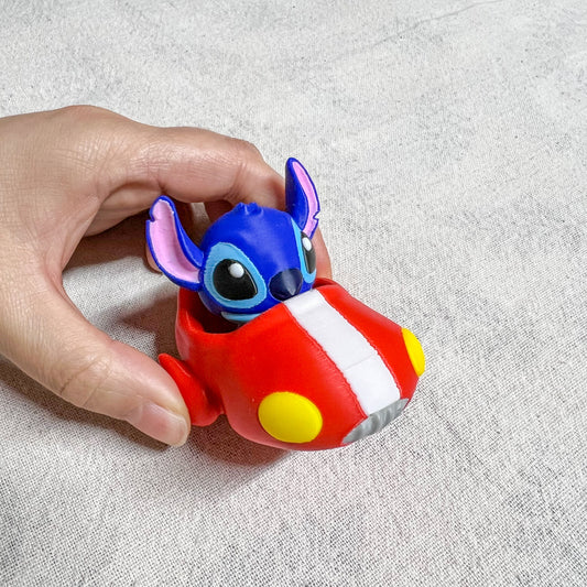 Clicker Alien Azul